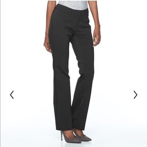 Apt. 9 Torie Midrise Modern Straight Dress Pants